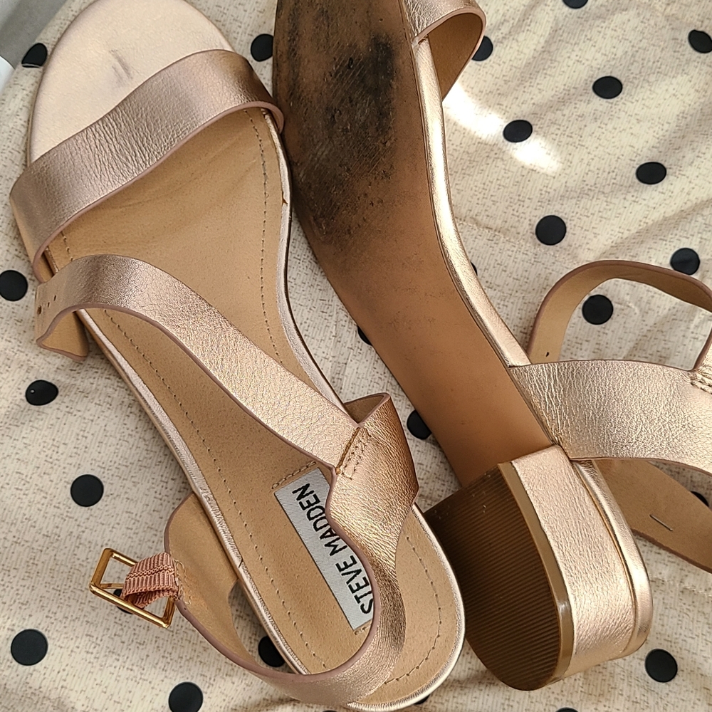 Rose Gold sandals